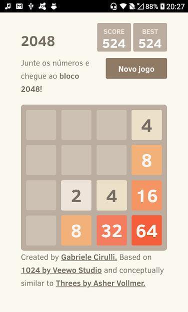 2048 Game Save