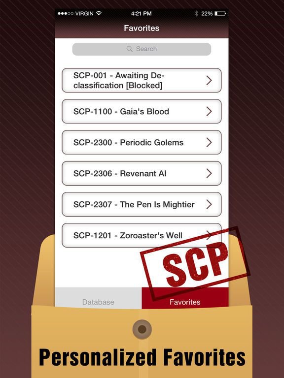 Offline for SCP Foundation Database -Anomaly and Paranormal DB