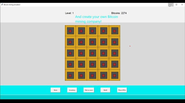 Bitcoin Mining Simulator!