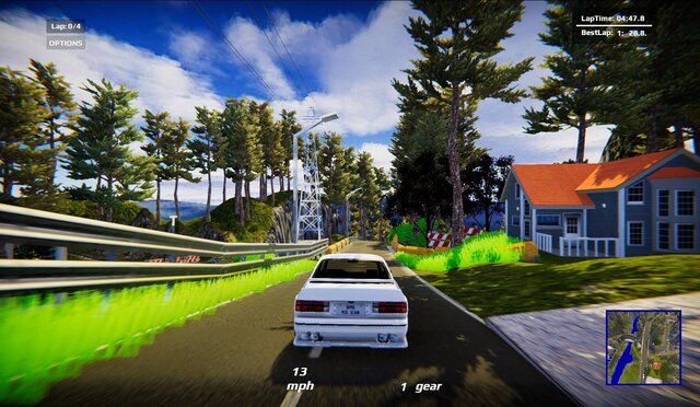Mountain Race Game