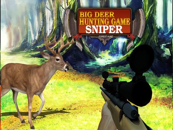 Big Deer Hunting Game: Sniper Forest Hunt Free
