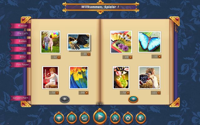 1001 Jigsaw. 6 Magic Elements