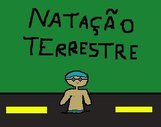 natação terrestre
