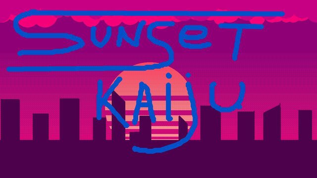 Sunset Kaiju