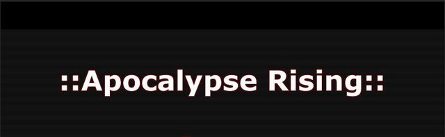 Apocalypse Rising (TEST BUILD, WINDOWS)