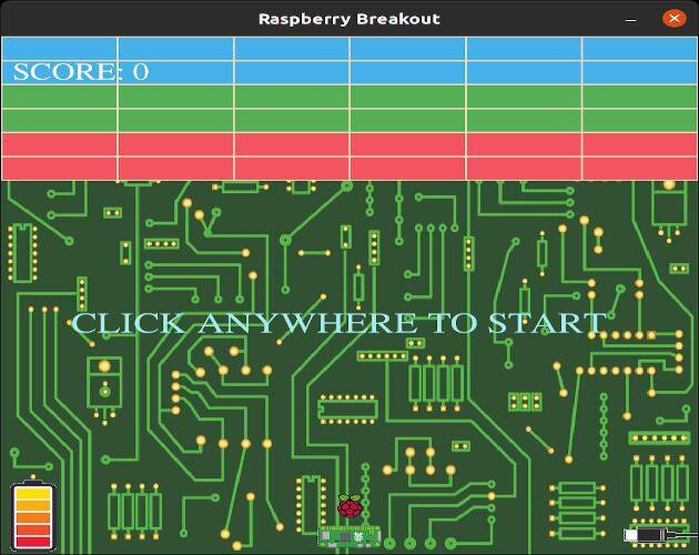 Raspberry Breakout