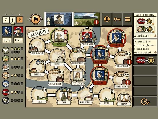 Maquis Board Game