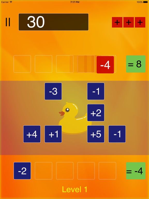 PlusMinus - Reflex Math Game