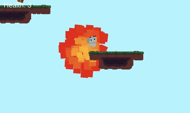 A game that involves explosions