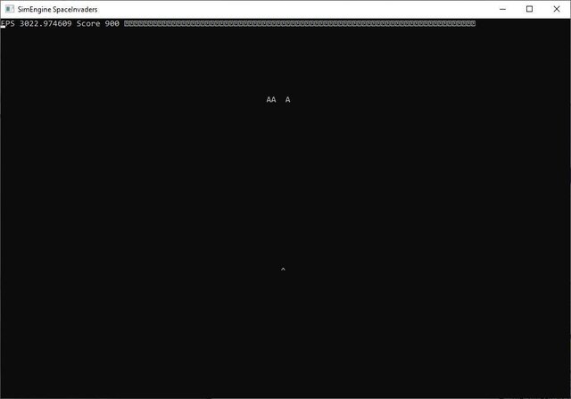 Space Invaders SimEngine