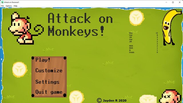 Attack on monkeys!