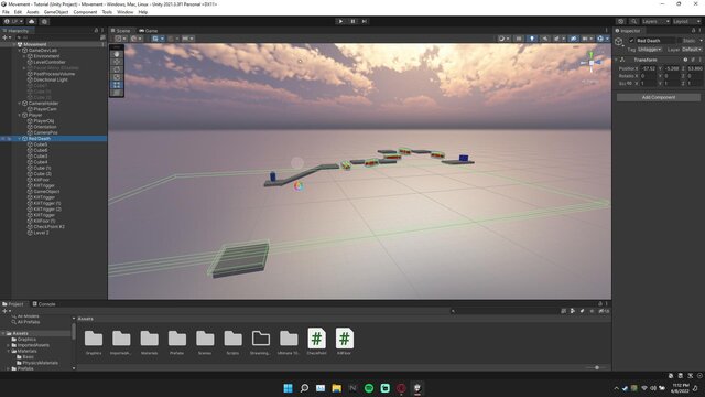 Demo Test (School Project) 3D Platformer
