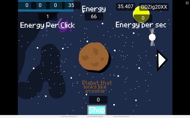 Planet Clicker (GDZig20XX)