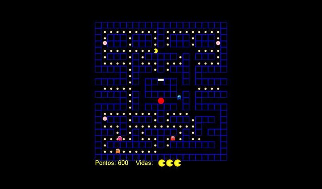 Em Homenagem a Namco Pacman html5 2d