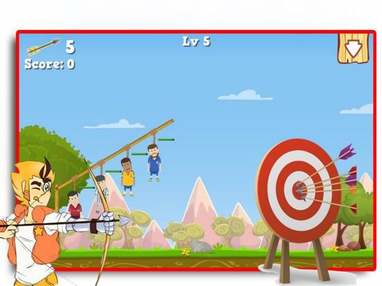 Bow Shoot Rescue Game