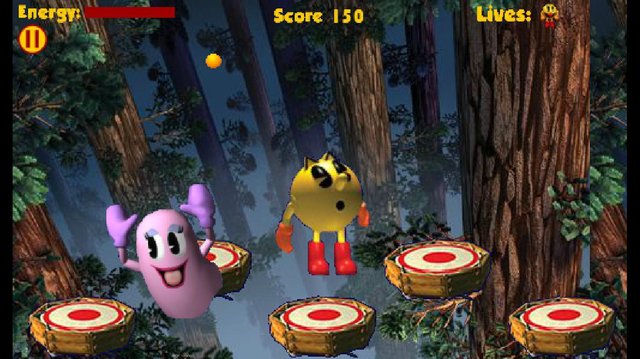 Pac-Man: Tree Top Token Game