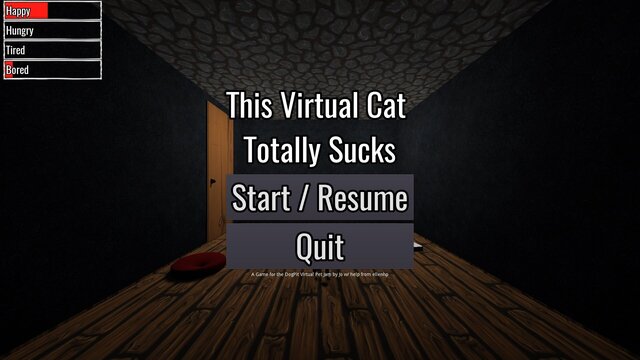 This Virtual Cat Totally Sucks