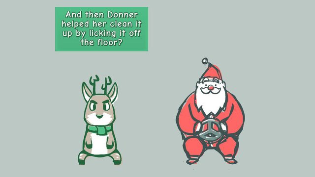I Saw Mom Kissing Santa Claus