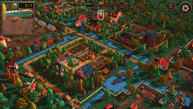 Hidden Farm Top-Down 3D