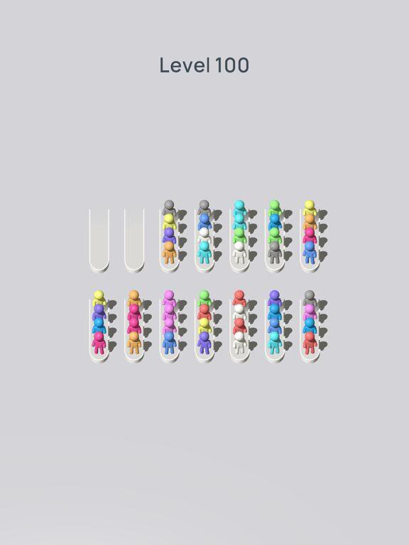 Crowd Sort: Color Sorting Game