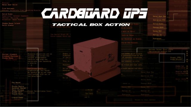 Cardboard Ops: Tactical Box Action