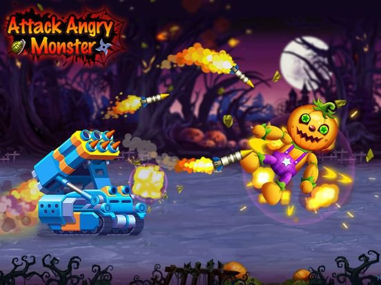 Attack Angry Monster