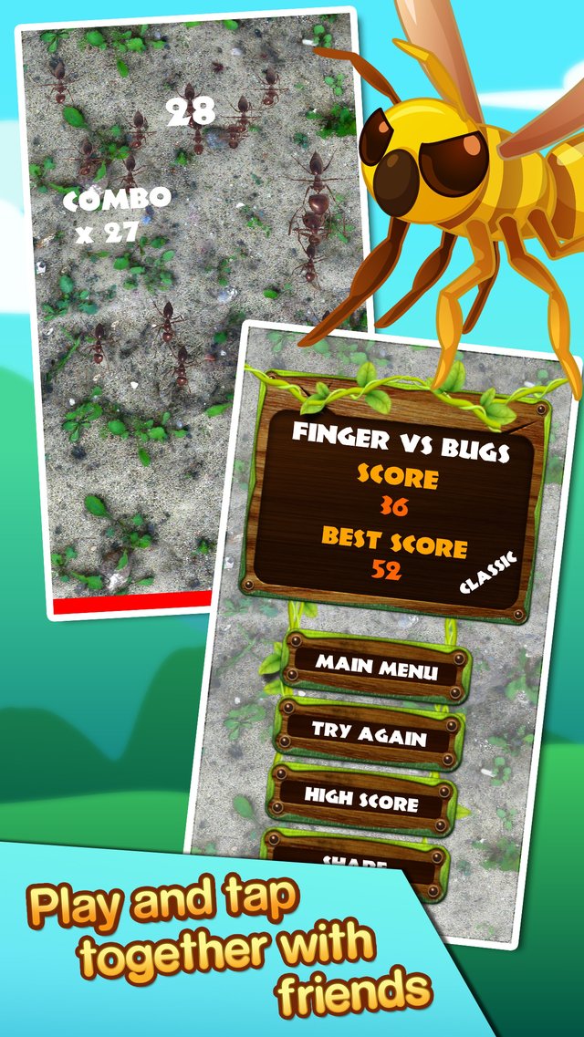 Finger vs bugs