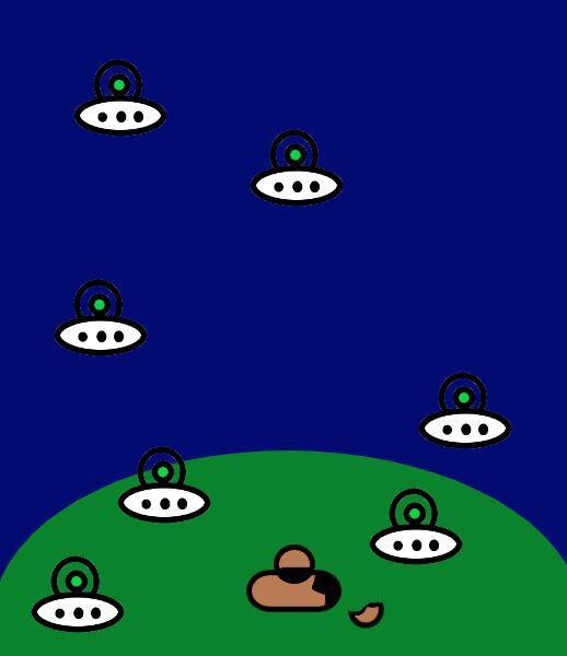 shitty alien shmup