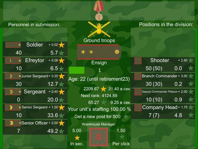 From soldier to general