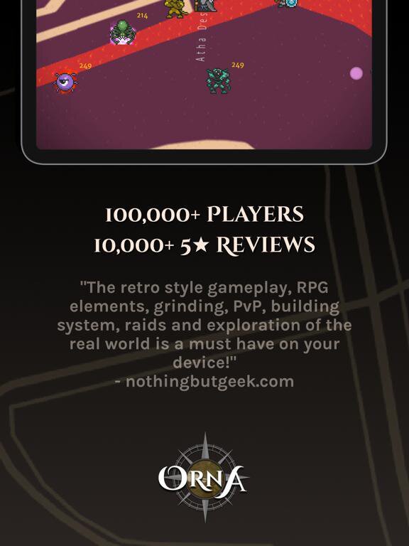 Orna: Turn-based GPS RPG