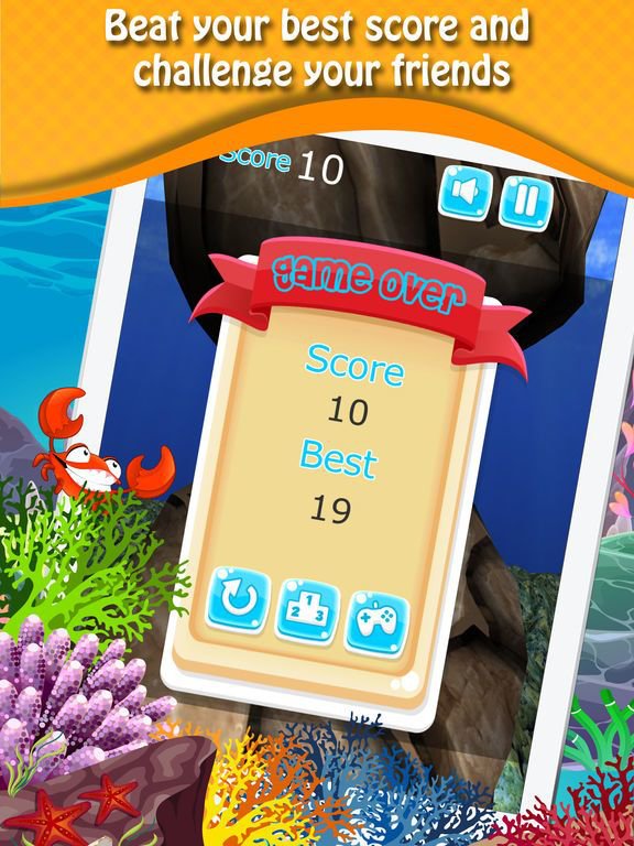 Splashy Fish - Underwater flappy gold fish game