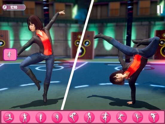 Hip Hop Dance School Story Sim