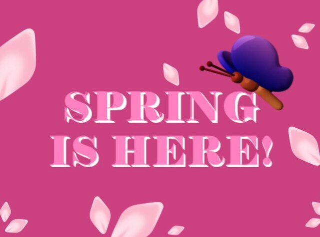 Spring is here!