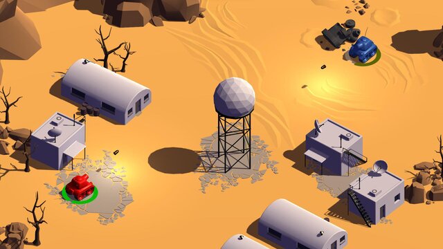 Tanks Battle - two players