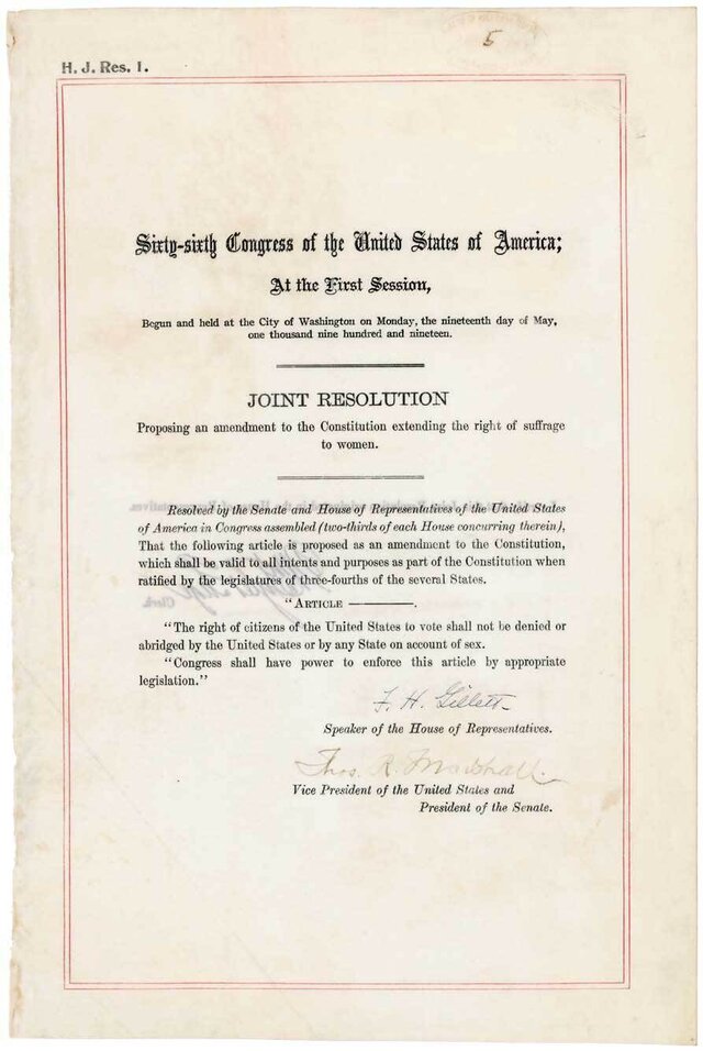 19th Amendment Soojin and Justine
