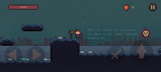 Runvirus 2d - Mobile Platformer (Androind only)