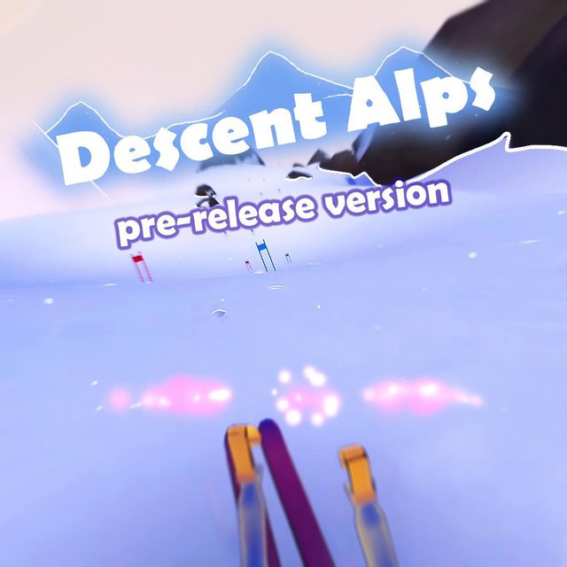 Descent Alps