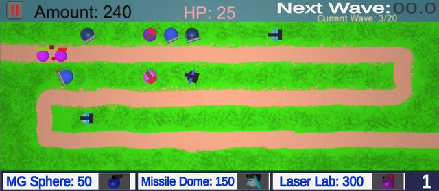 Sphere Army: A Tower Defense Game