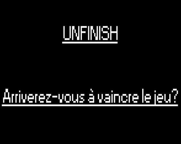 Unfinish
