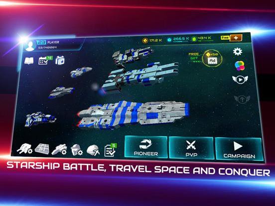Starship Battle 3D