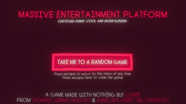 Massive Entertainment Platform