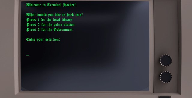Terminal Hacker v1.0