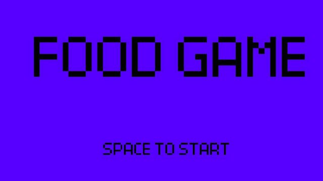 FOOD GAME (BMINCS)