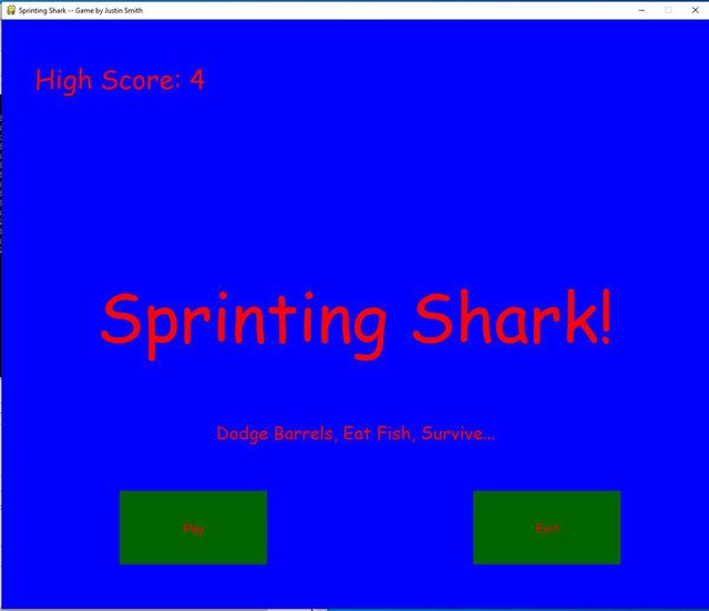 Sprinting Shark