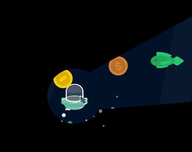 Deep Sea Coin Catcher